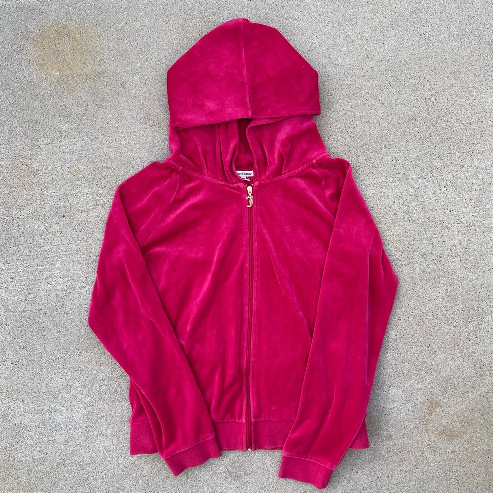 Pink Terrycloth Juicy Couture Tracksuit Jacket